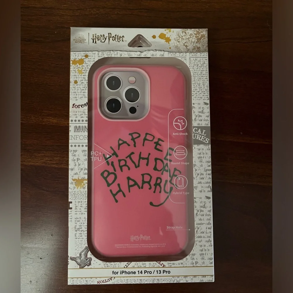 New Harry Potter iPhone 14 Pro / 13 Pro IIIIfit Case 6.1 Birthday Cake